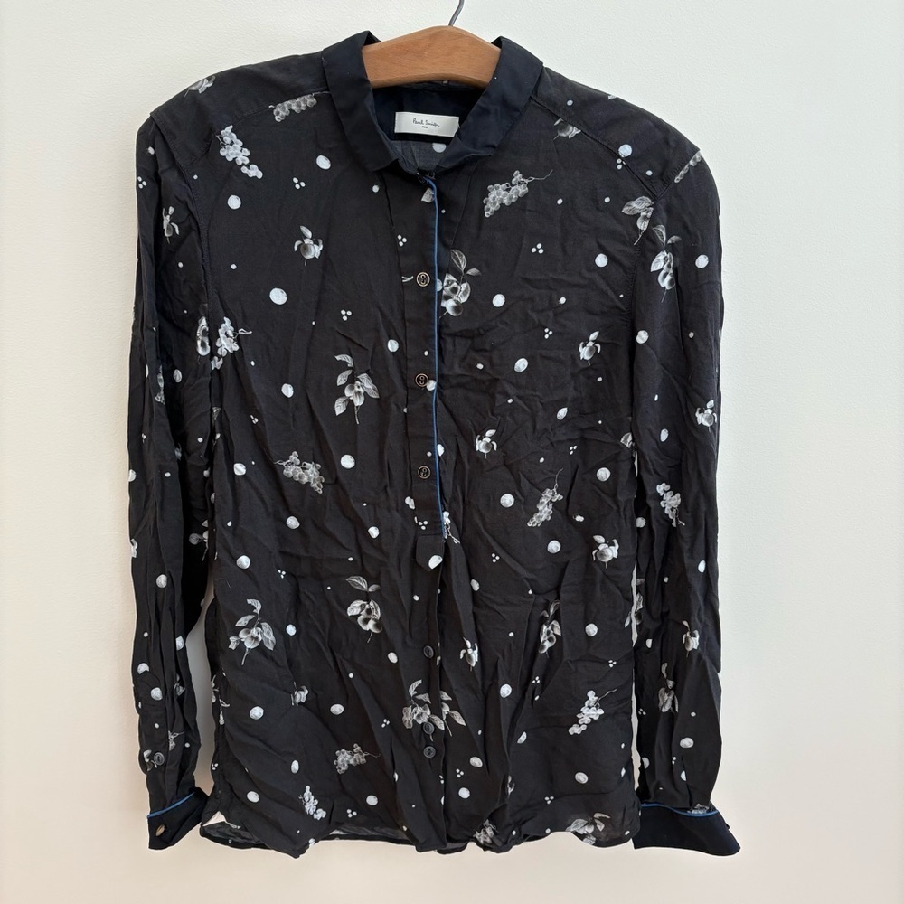 Paul Smith Viscose Floral Button Down